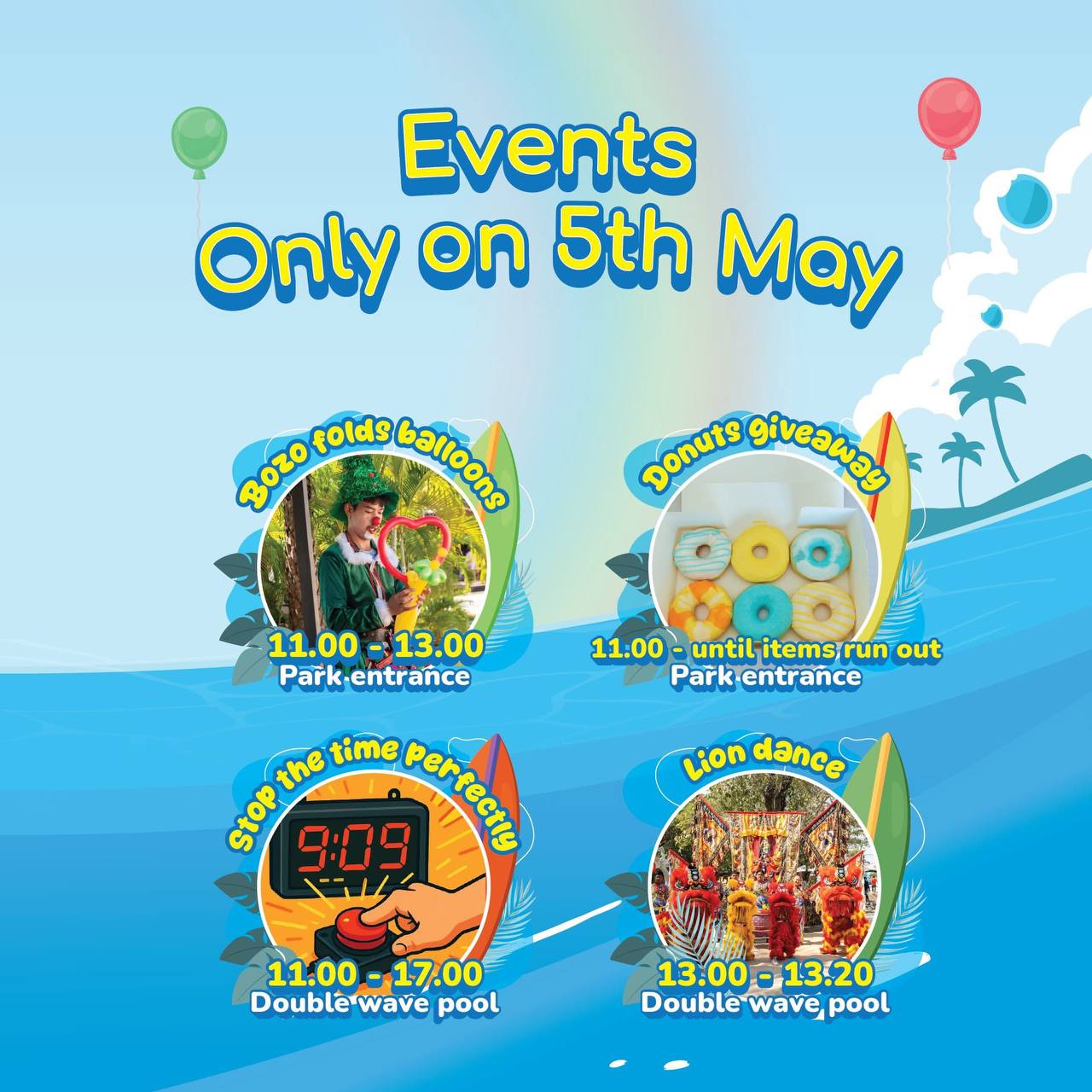 Грандиозный уикенд в честь 9-летия Ramayana Water Park