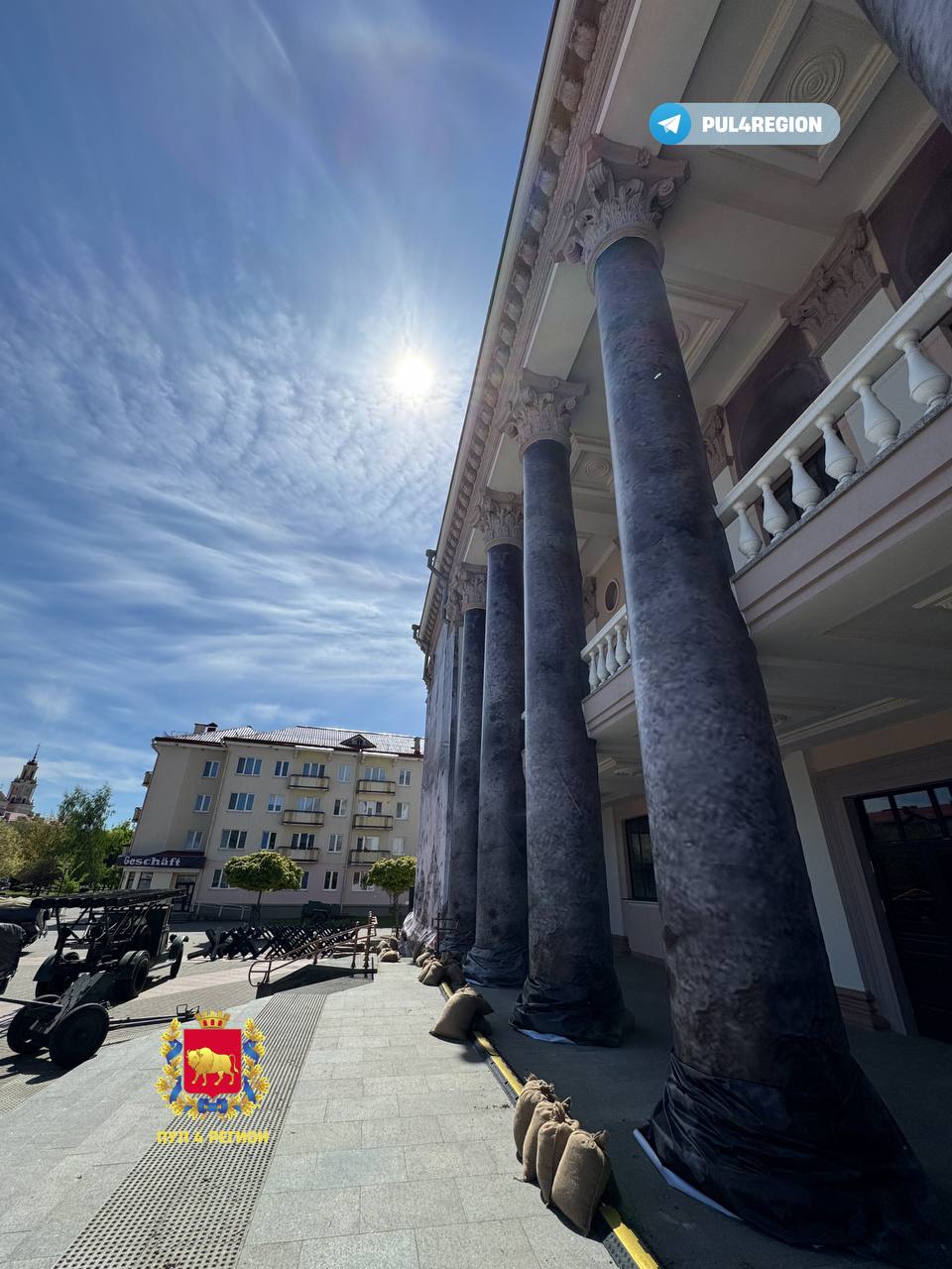 Выстрелы в центре Гродно