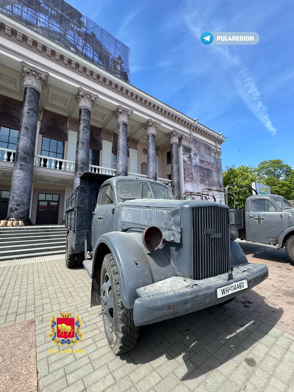 Выстрелы в центре Гродно
