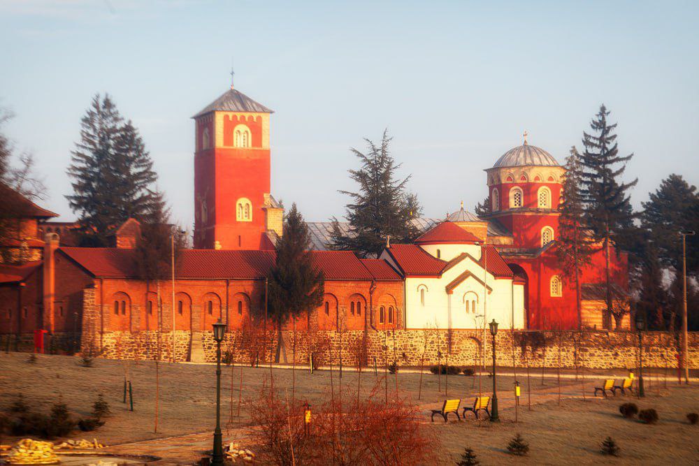Средневековая Сербия-крепость Маглич-монастыри Студеница и Жича