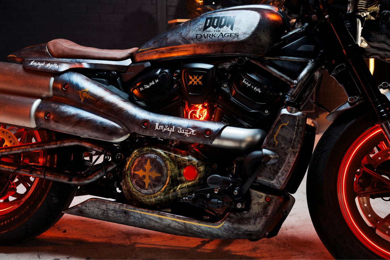 Launch Event for Doom: The Dark Ages and Unique Harley-Davidson Motorbike Raffle