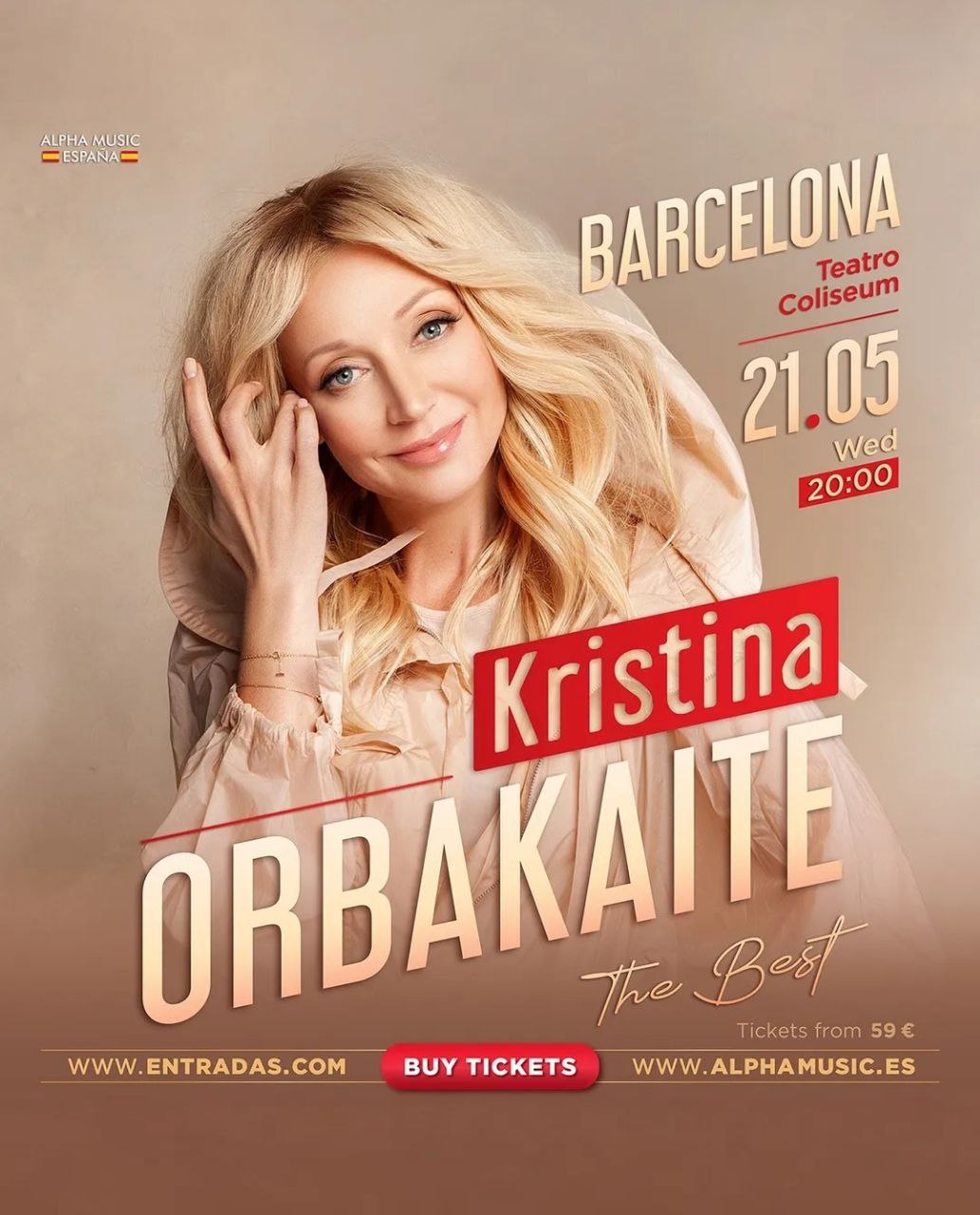 Концерт Kристины Орбакайте "THE BEST"