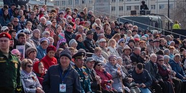 Парада Победы 9 мая в Чите