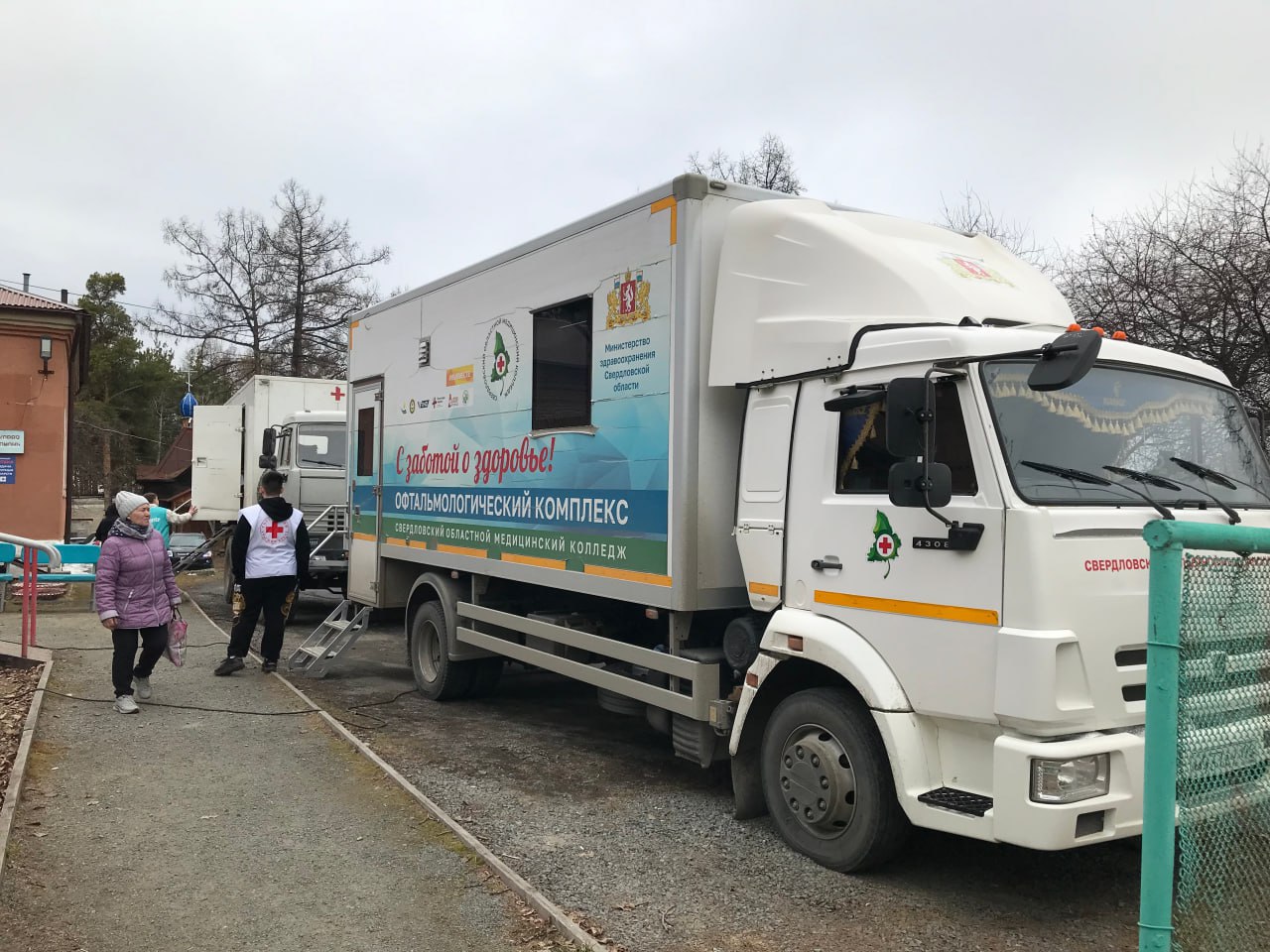 Медицинский автопоезд проекта «ДоброВСело» в Артёмовских селах 12-13 мая 2025