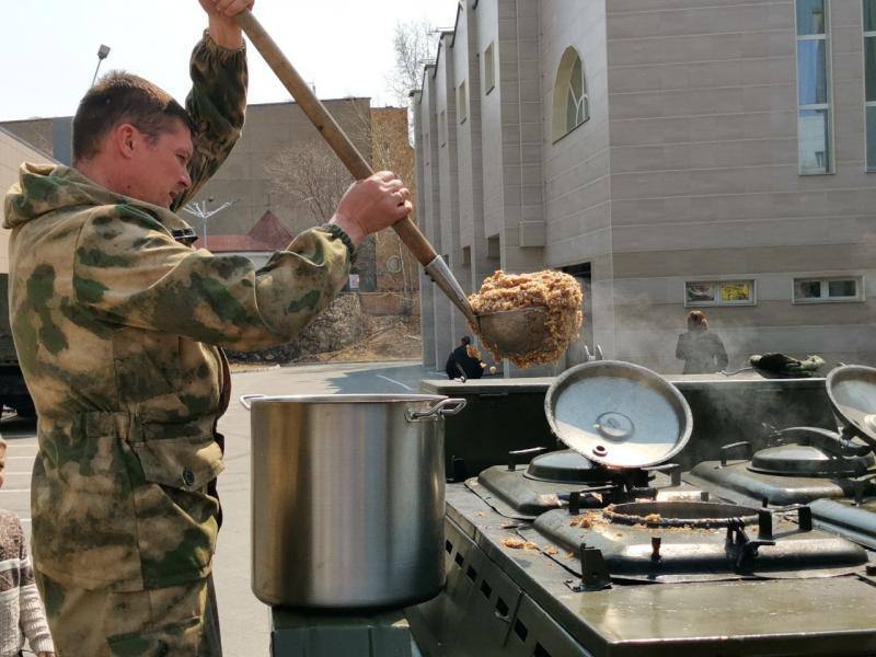 Полевые кухни в Чите с 8 по 11 мая 2025 года
