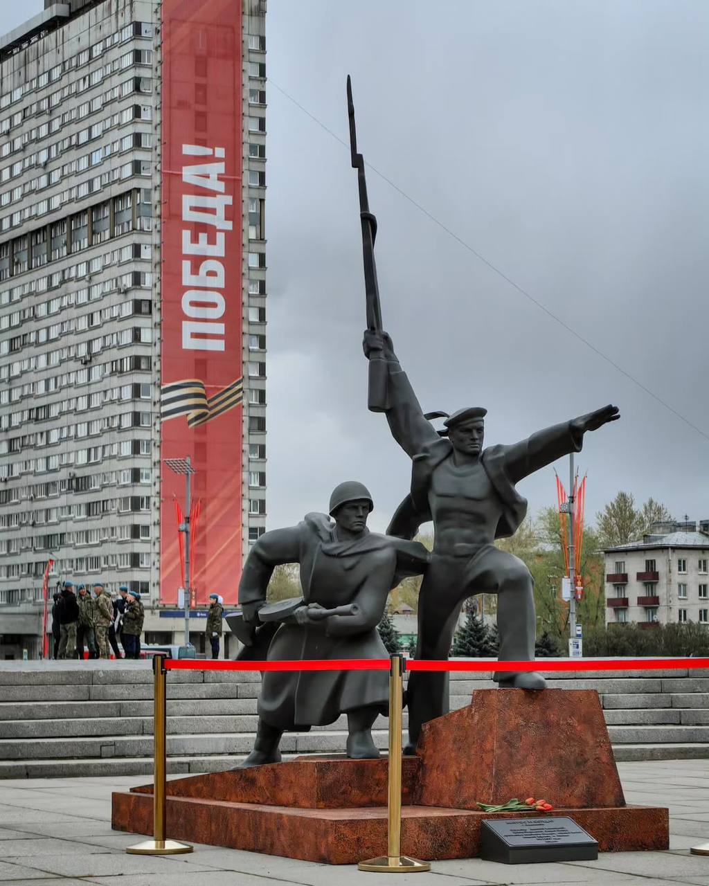 выставка скульптур в Московском районе