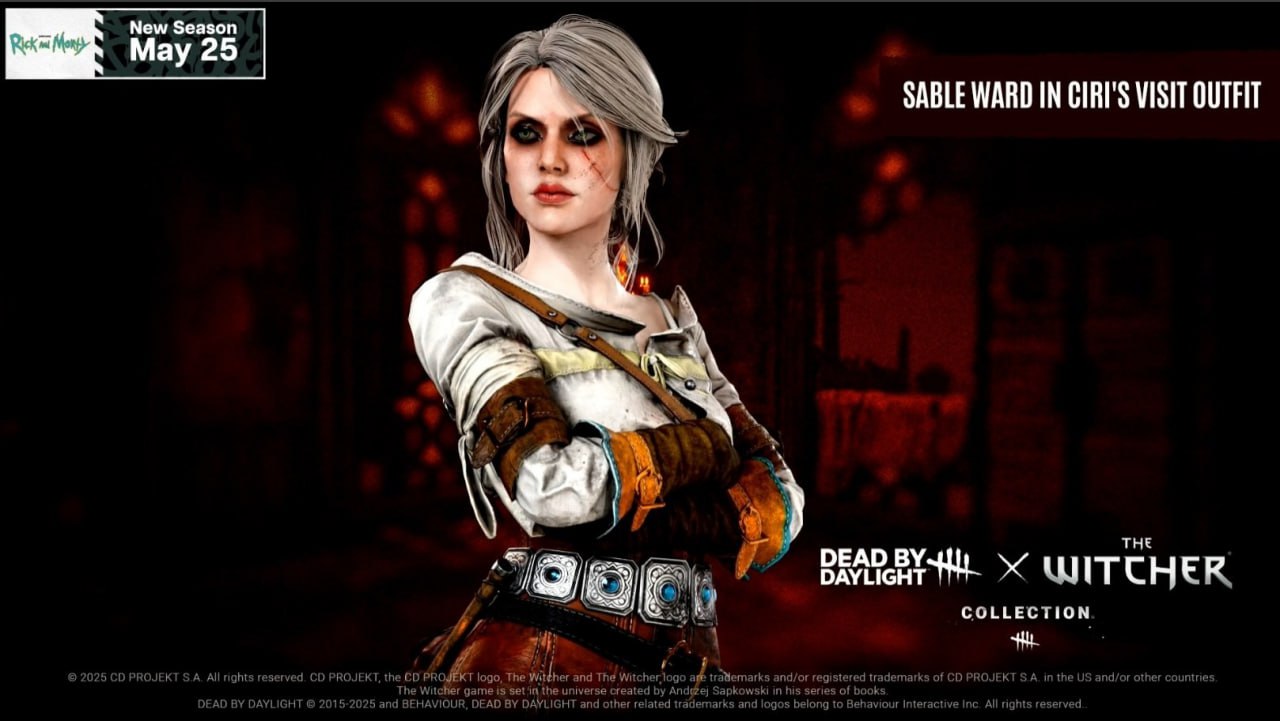 Коллаборация Dead by Daylight & Witcher