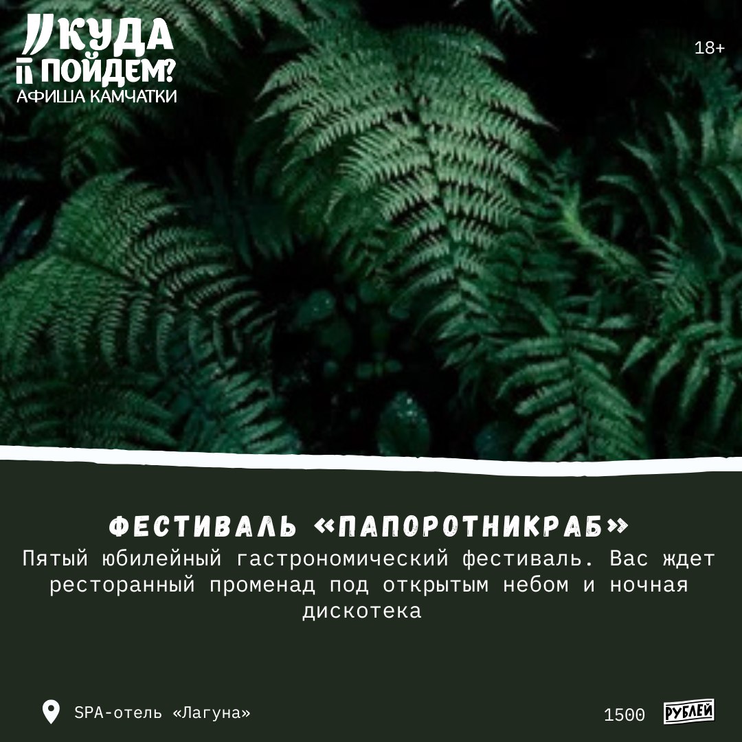 фестиваль «ПапоротнИКРАб»