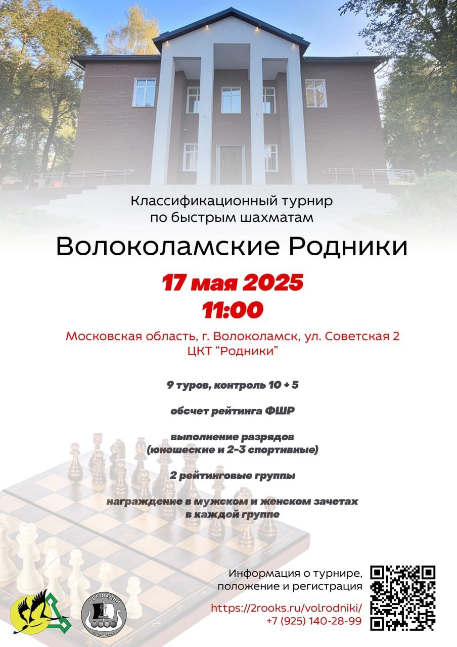 Классификационный турнир по быстрым шахматам