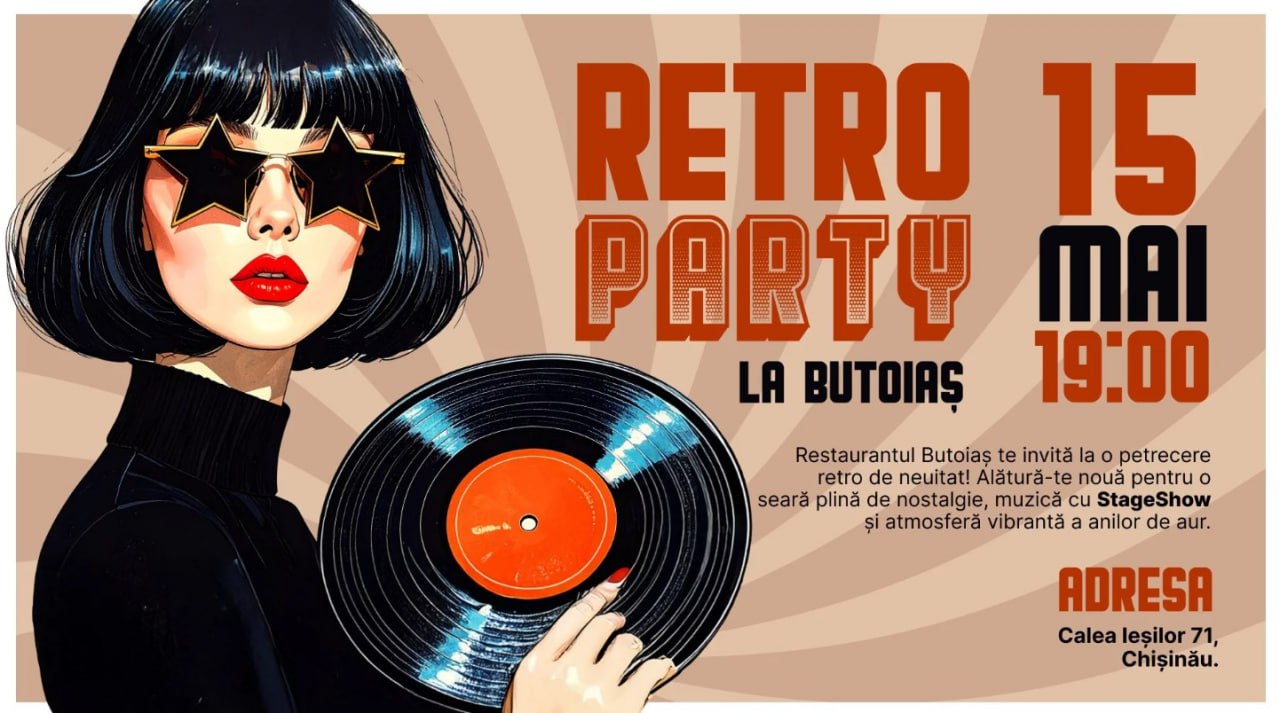 Ретро-вечер в стиле – StageShow Live в Butoiaș