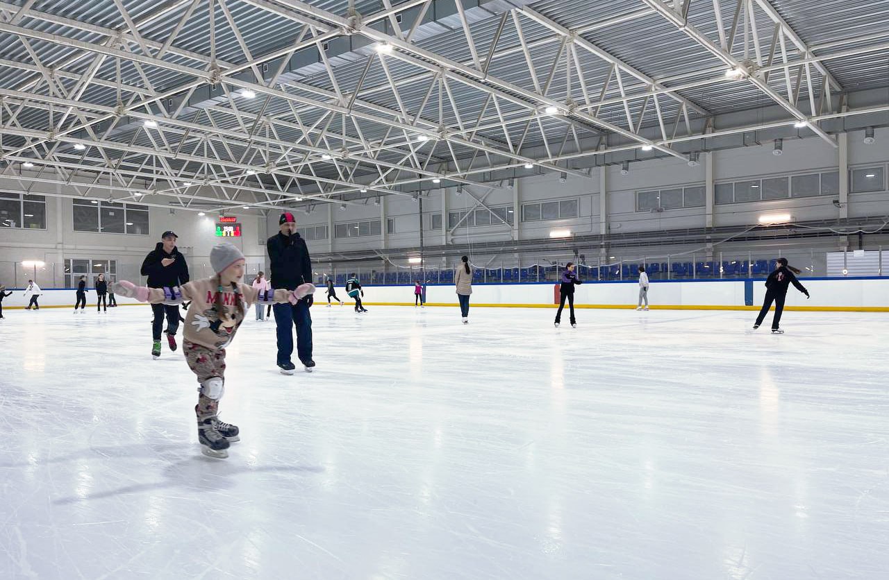 катание на катке