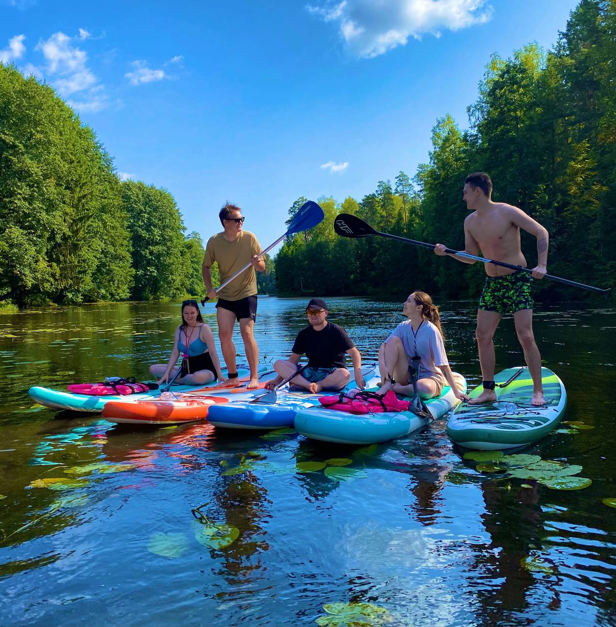 сап-тур на речку Варламовка