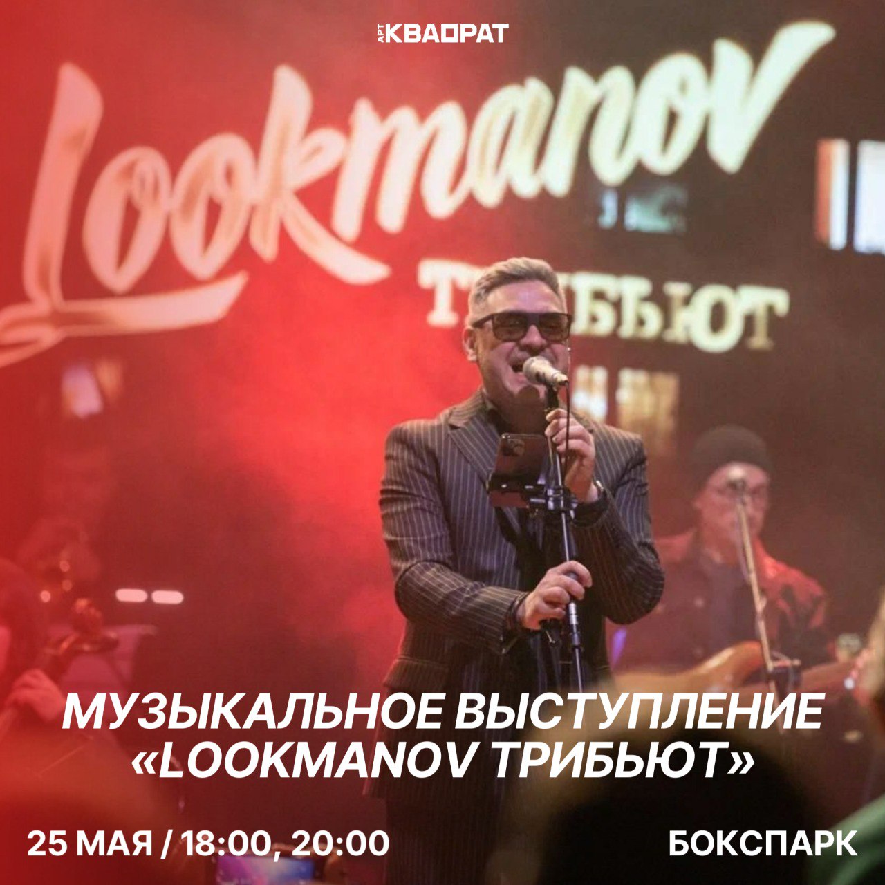 Фестиваль Карнавал в квадрате: концерт группы LOOKMANOV трибьют