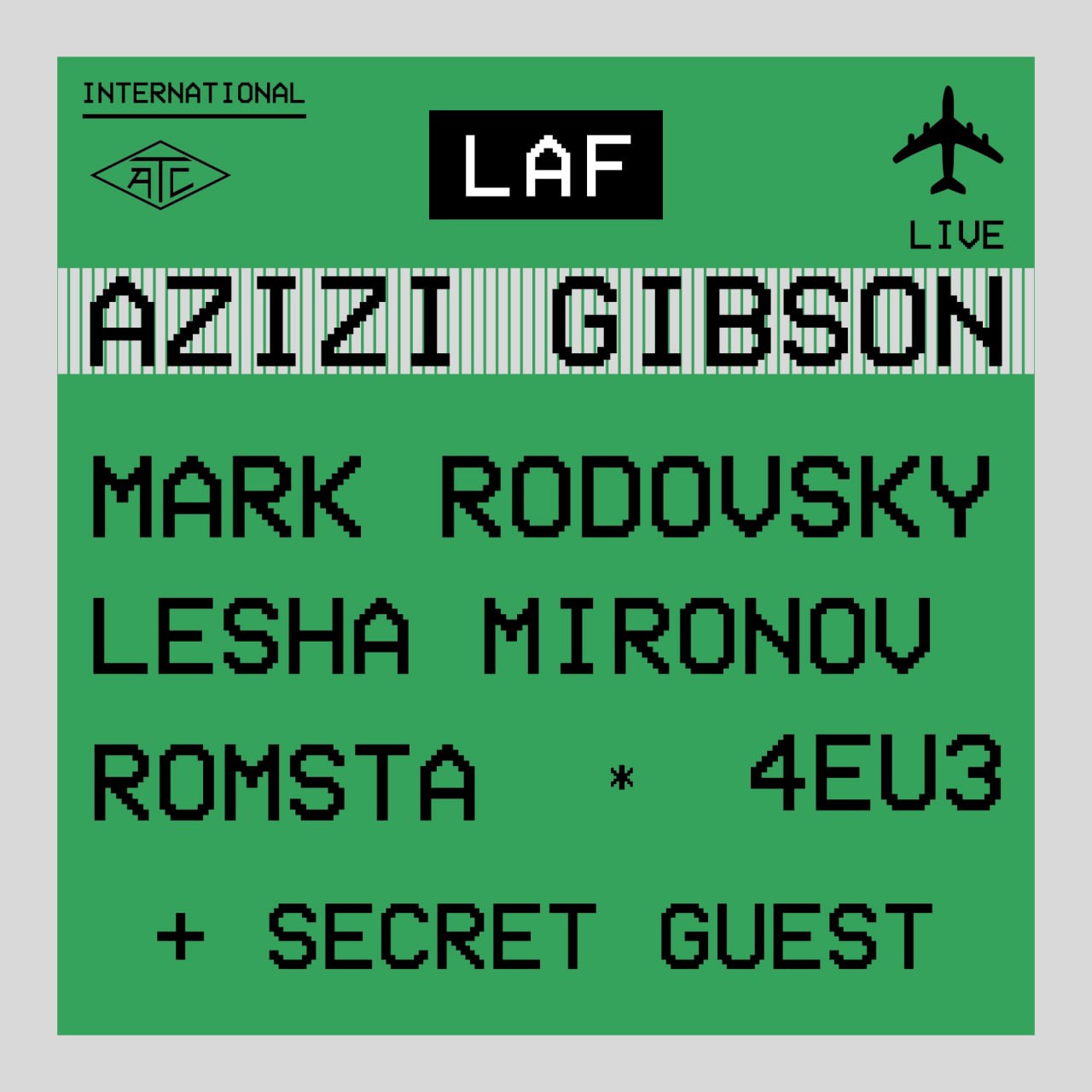 LOST&FOUND x AZIZI GIBSON