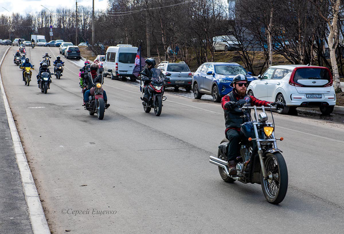 Мотосезон в Мурманске