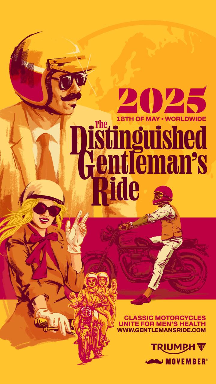 Международный благотворительный мотопробег The Distinguished Gentleman’s Ride в Ереване 2025