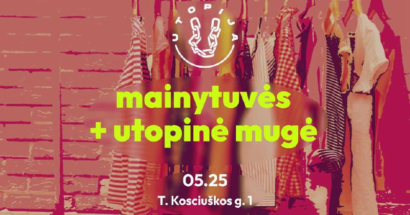 swap party и блошиный рынок в Вильнюсе