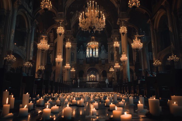 Симфония Linkin Park при свечах