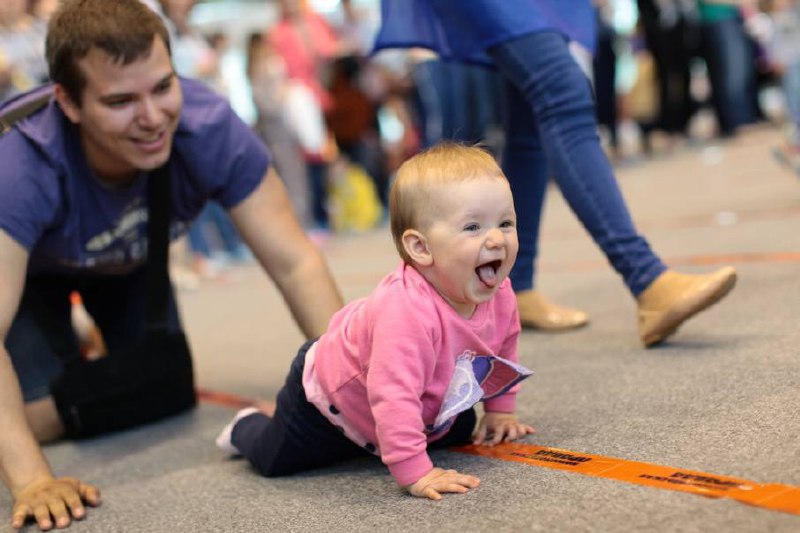 Забег малышей в Уфе