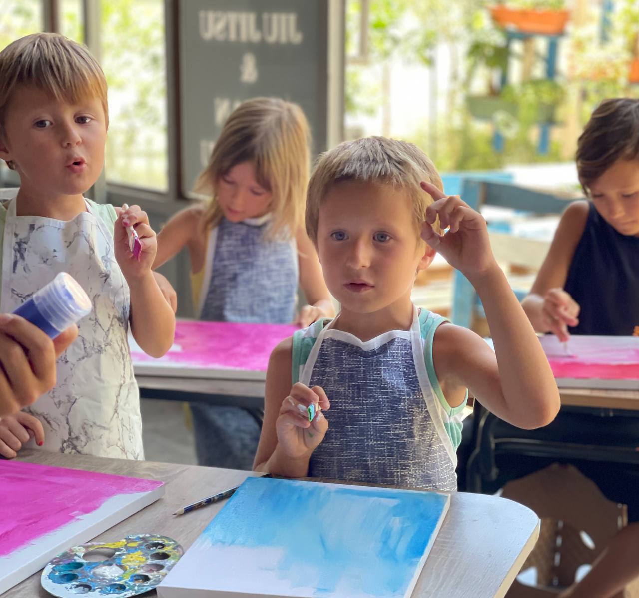 Живопись для детей 4-5 лет