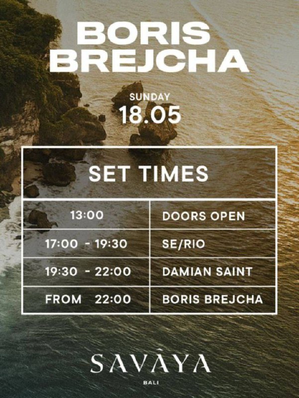 BORIs BREJCHA SUNDAY 18.05