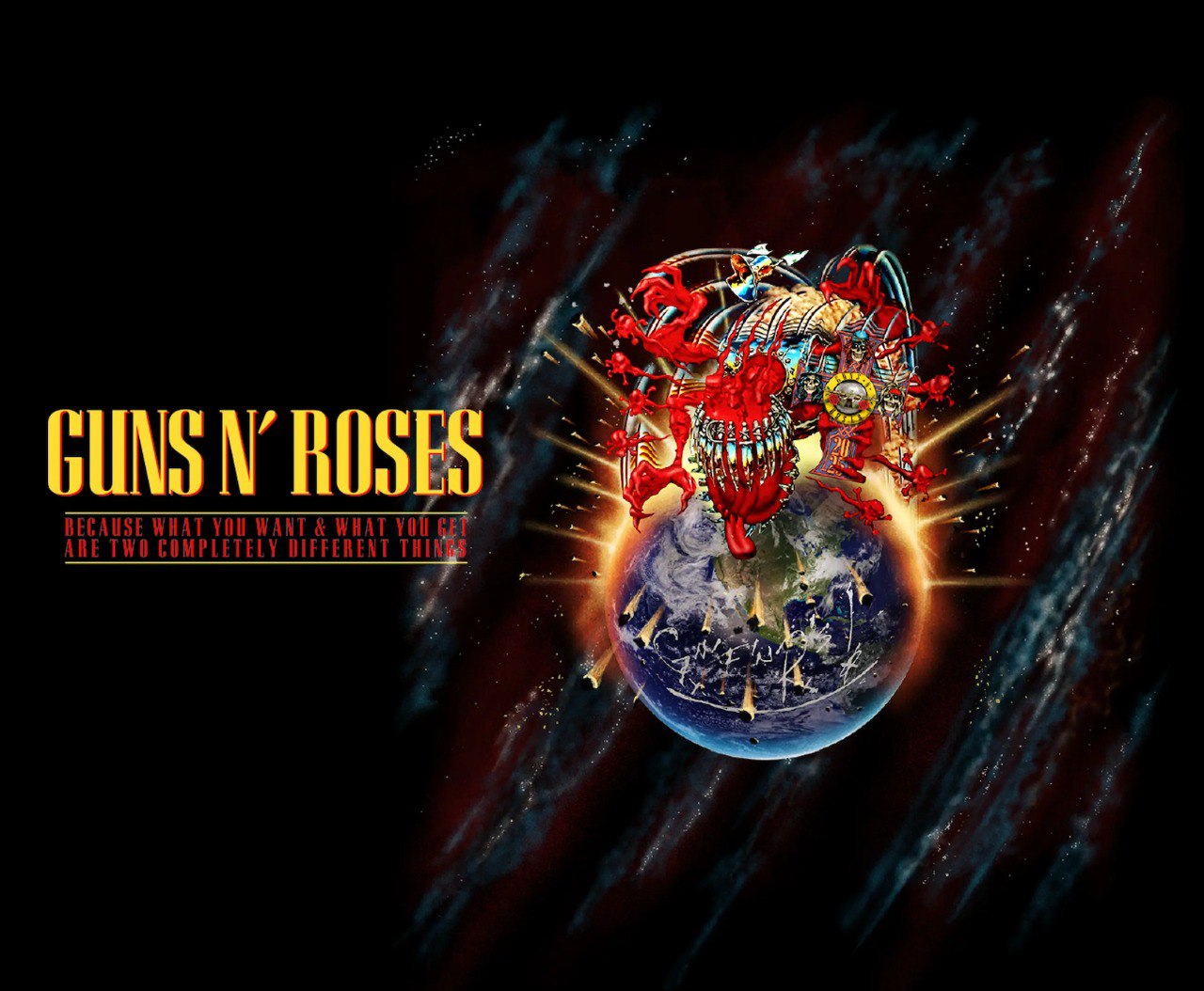 Guns N’ Roses Concert at Etihad Arena in Abu Dhabi