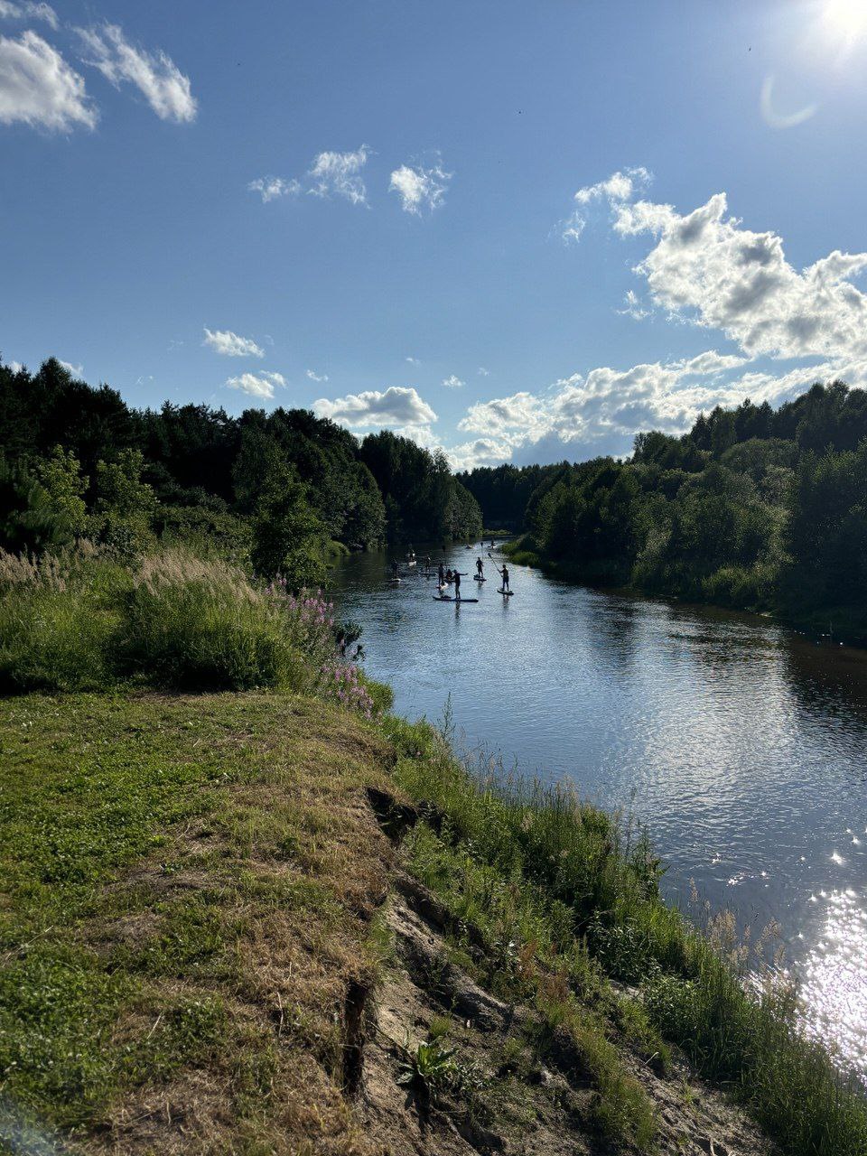 Сап прогулка по Узоле