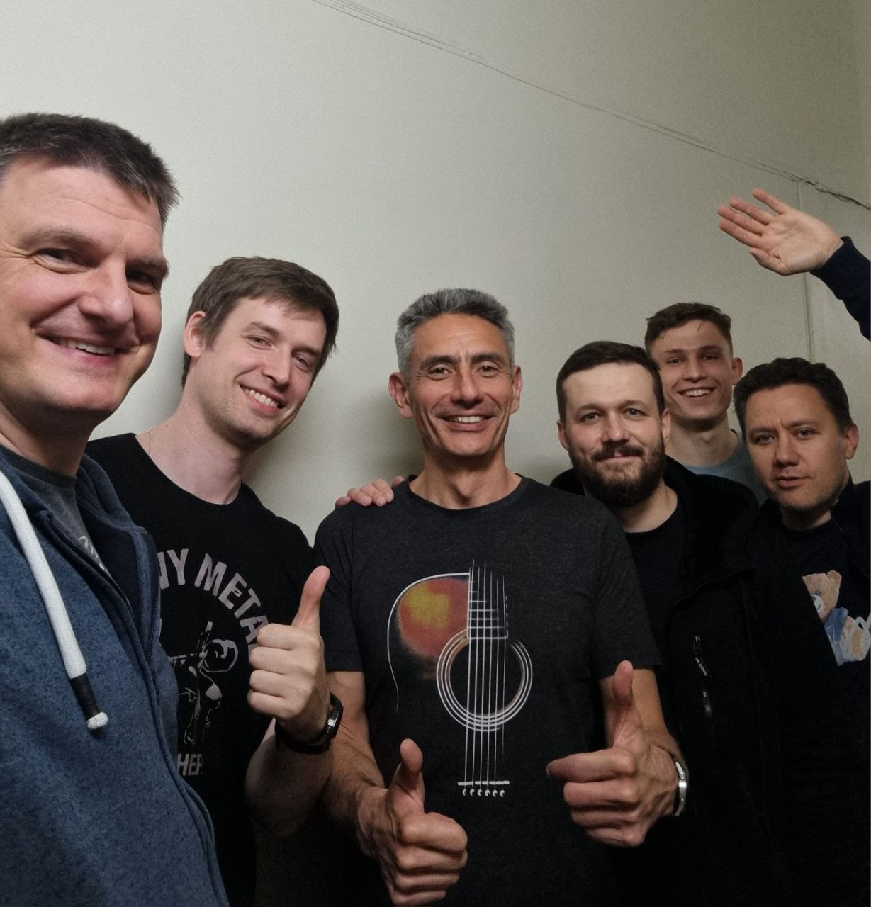 Final rehearsal before the concert