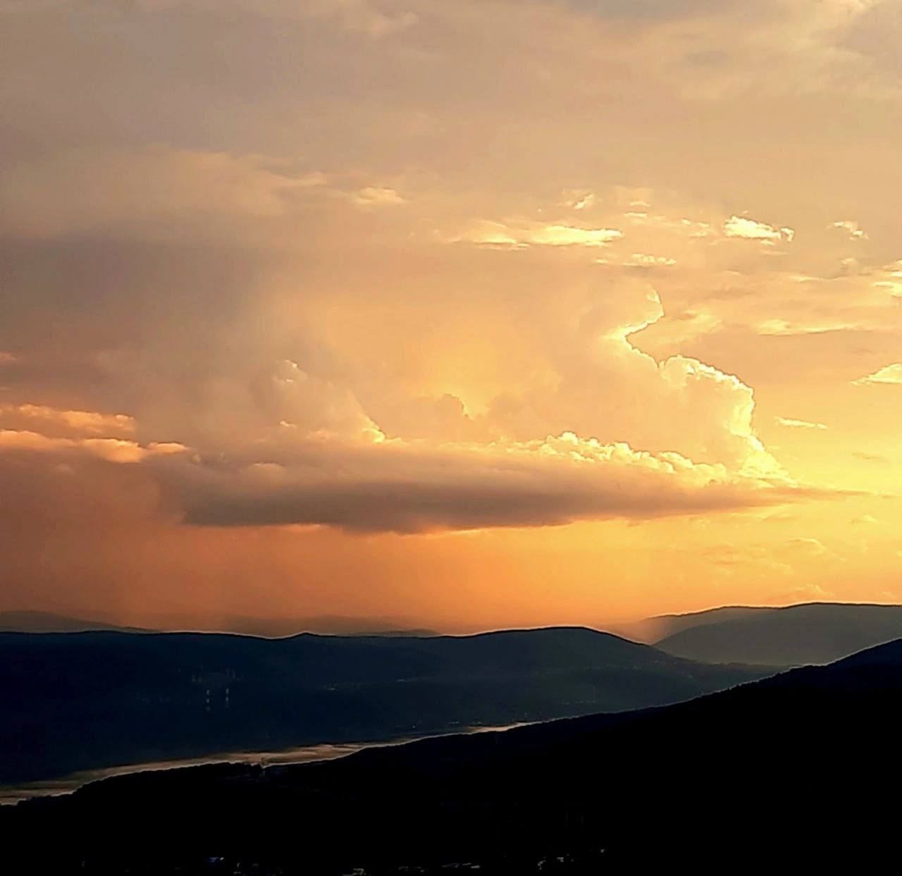 закат на Гремячей гриве