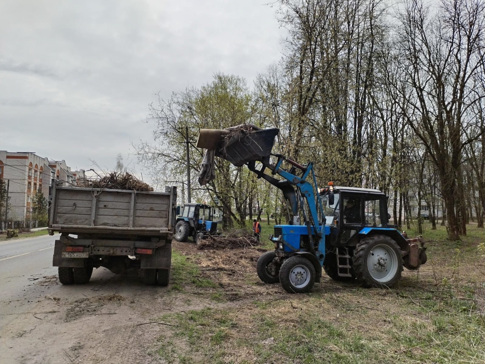 Мероприятия по санитарной очистке и благоустройству в Кинешме