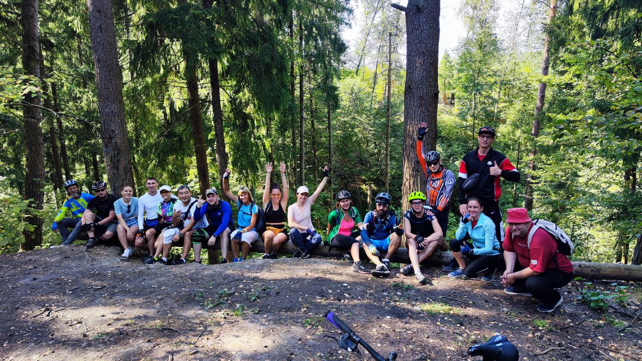 велотрек долины реки Сходня