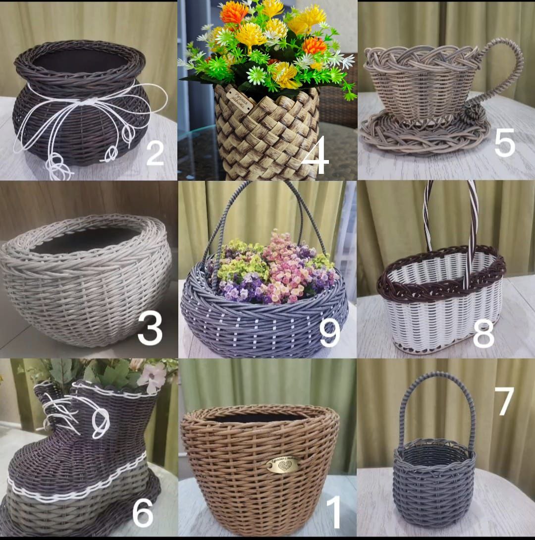 МК по плетению из искусственного ротанга