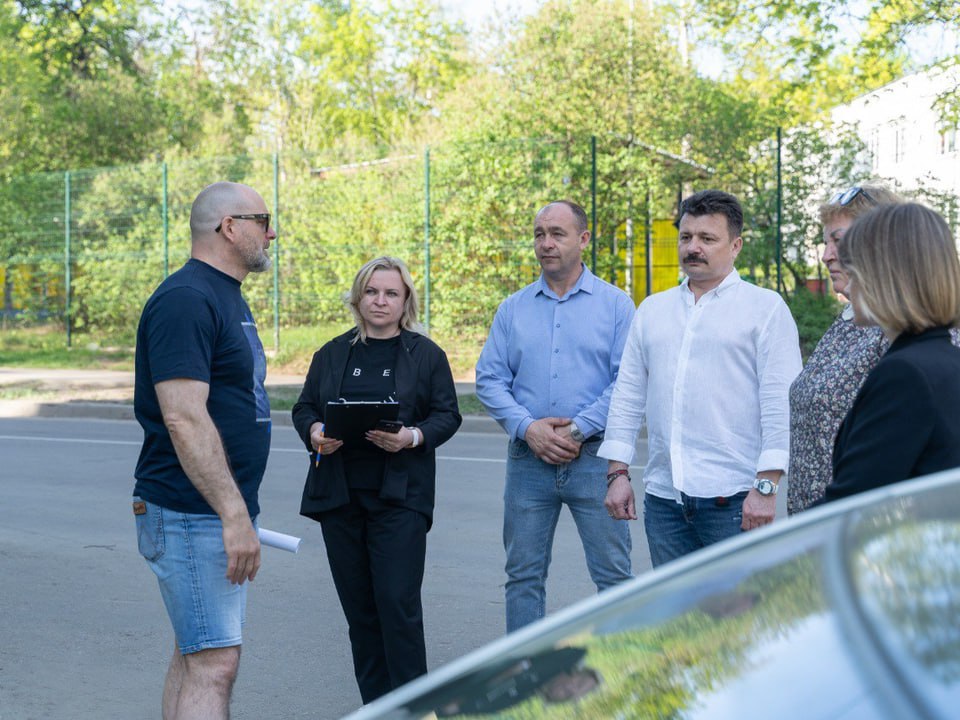 Пешие обходы по дворам города Жуковка