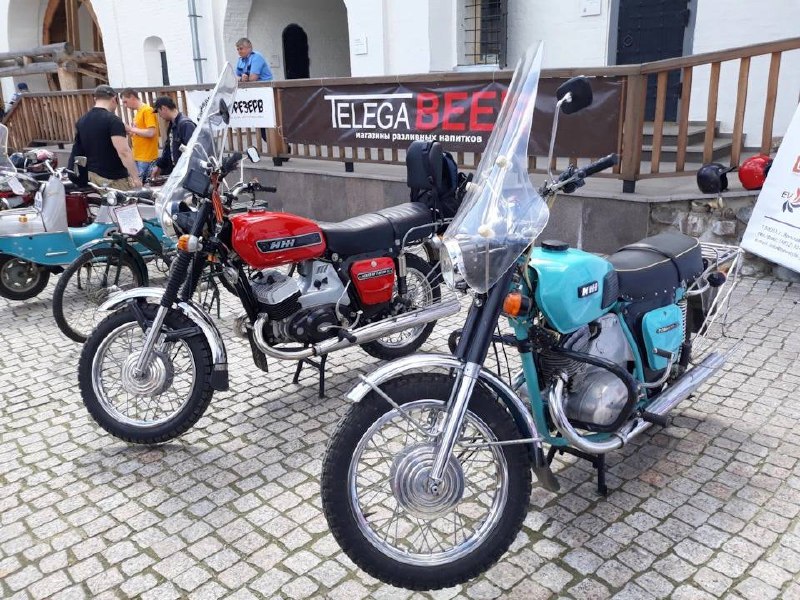 Традиционное Ретро мото - шоу 2025 в Ростове Великим