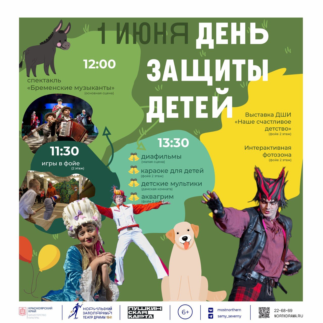 День защиты детей в самом северном театре