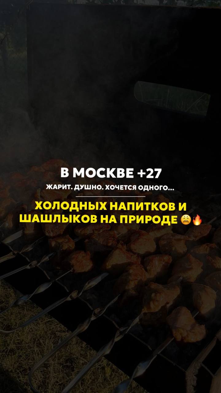 ШАШЛЫКИ В ПАРКЕ