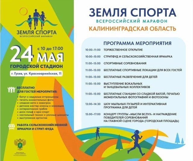 День города в Гусеве 2025