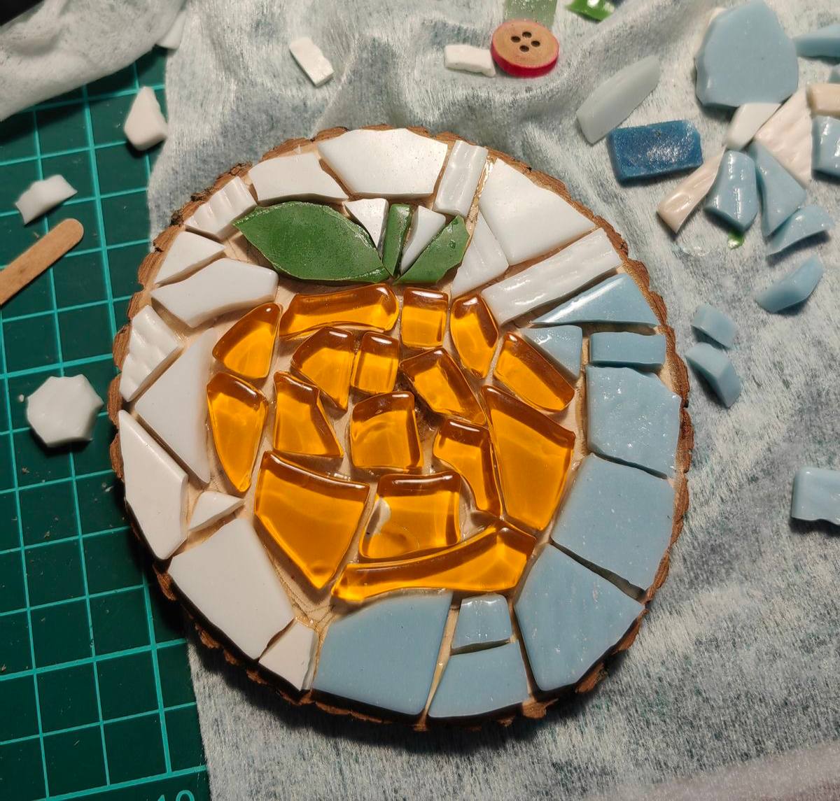 мастер-класс по мозаике