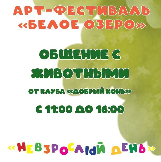 Фестиваль искусств в Белоозёрском, Подмосковье