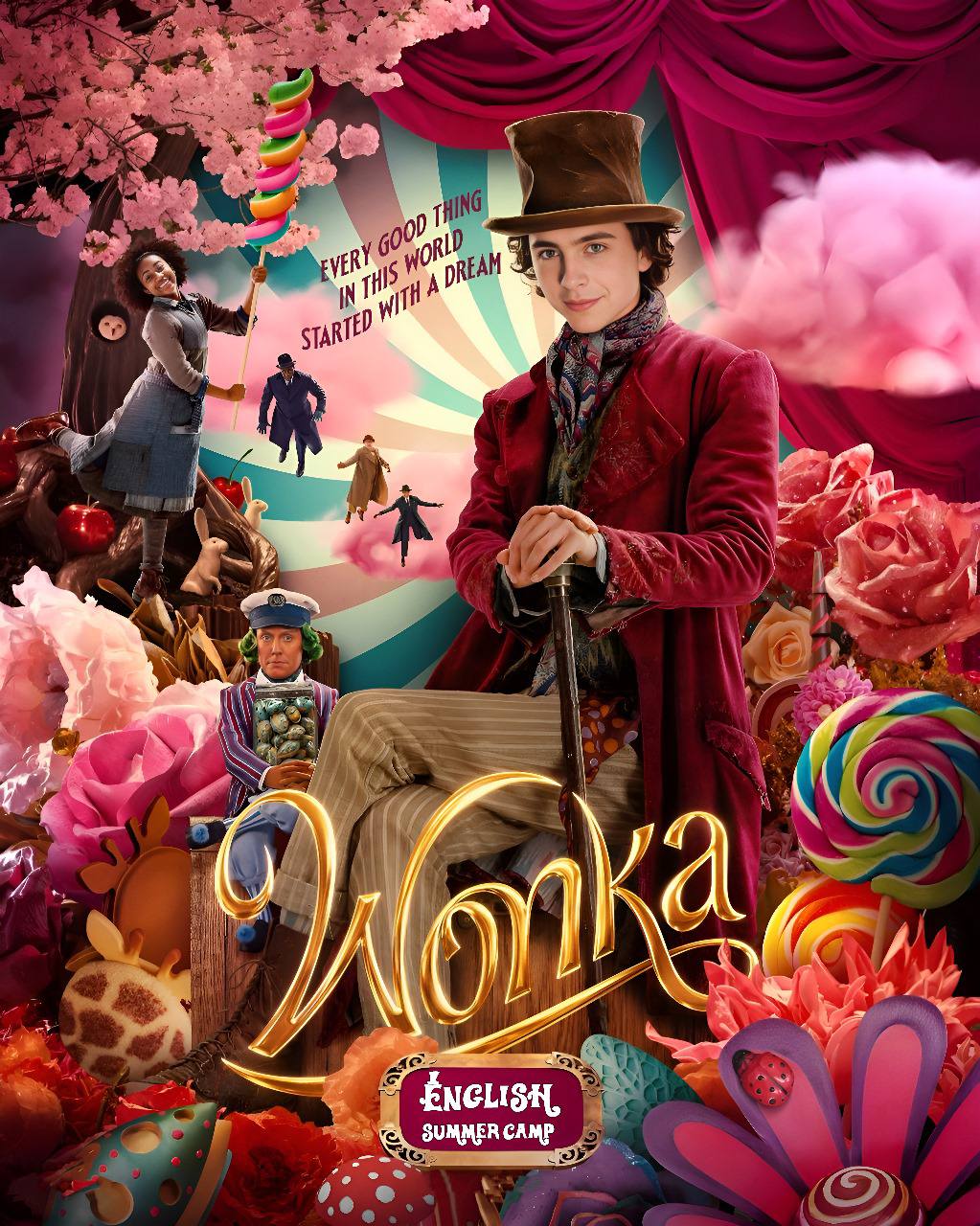 Летний английский лагерь «Willy Wonka and the Chocolate Factory» на ул. Адмирала Лазарева 45