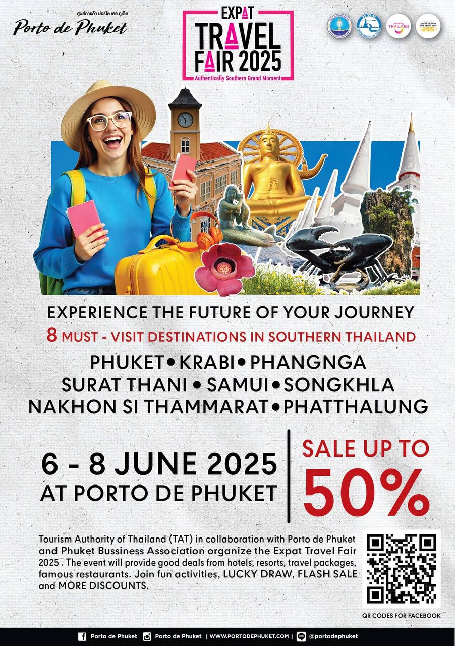 Expat Travel Fair 2025 в Porto de Phuket