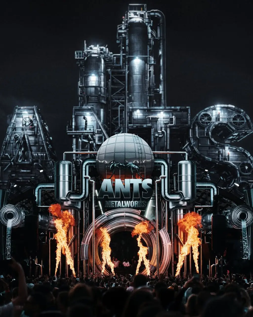 Дизай сцены для ANTS-2025 от студии High Scream