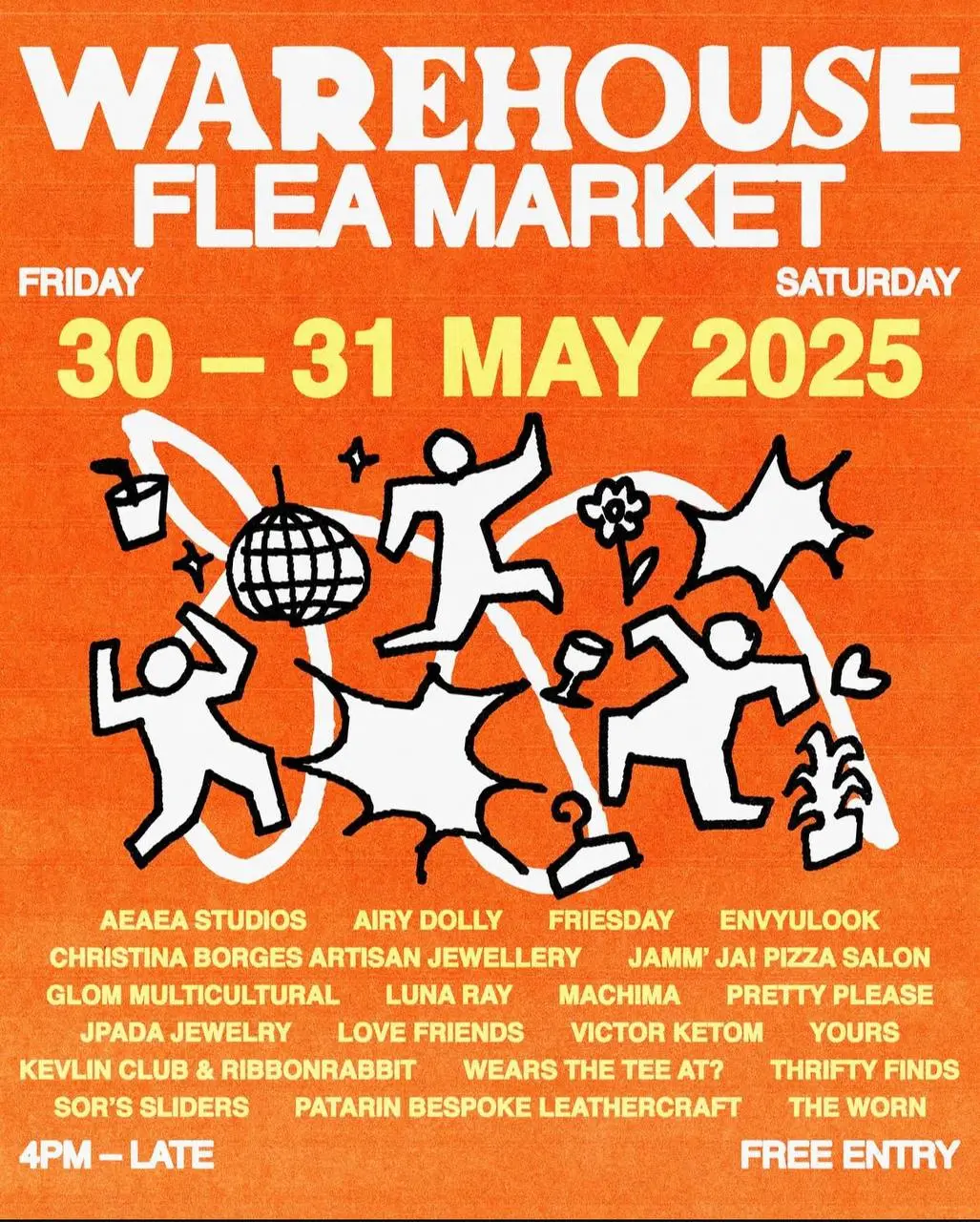 Warehouse Flea Market и Warehouse Residence Party