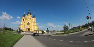 Перекрытие улицы Стрелка в Нижнем Новгороде из-за проведения мероприятия