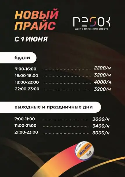 Волейбол по старому прайсу