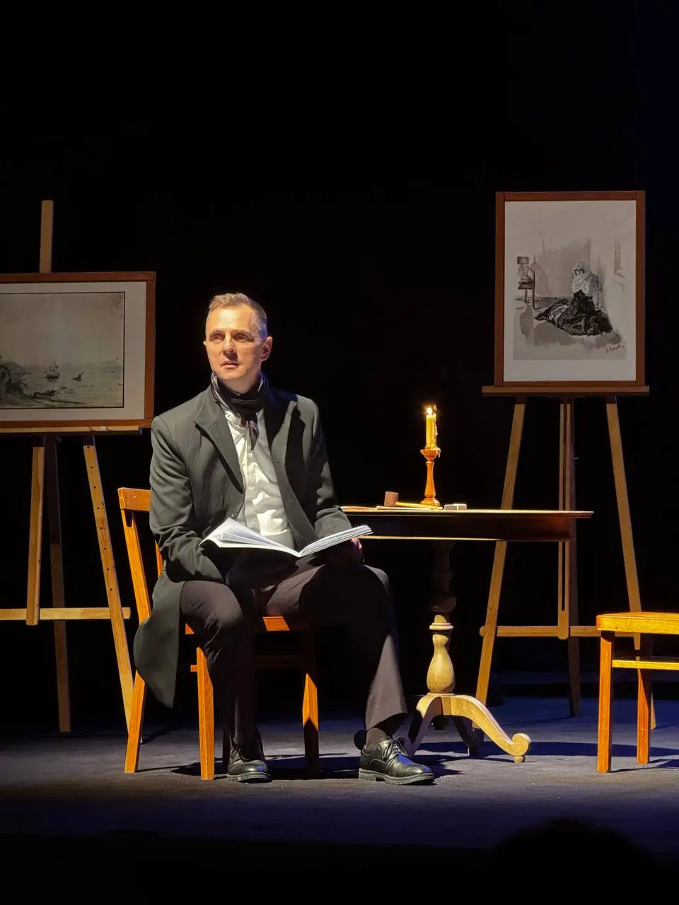 Премьера моноспектакля «Журнал Печорина»