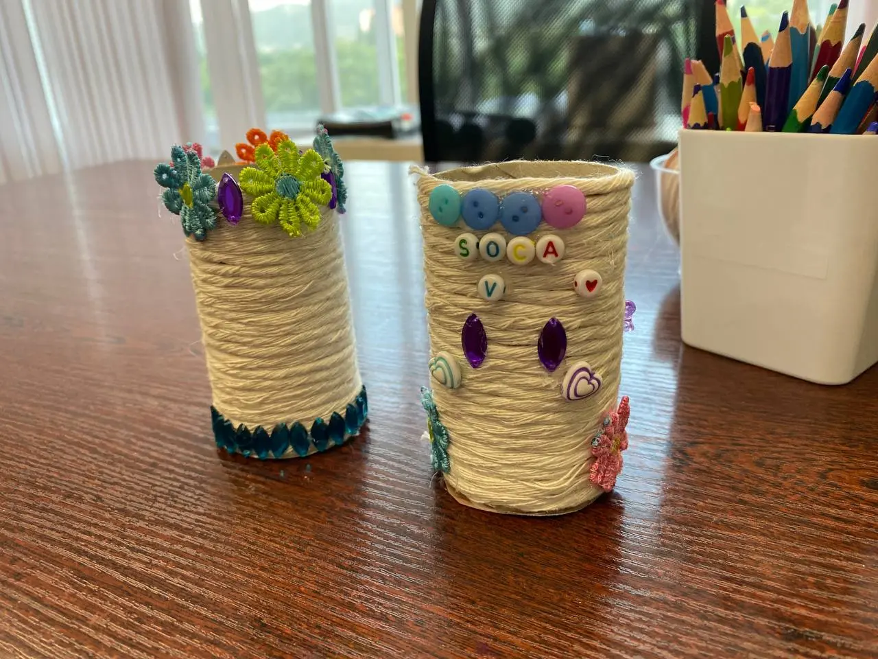 Мастер-класс «Карандашница»