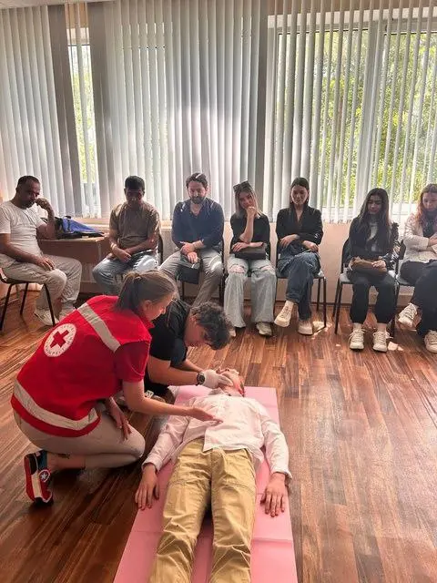 Мастер-класс по первой медицинской помощи от Российского Красного Креста