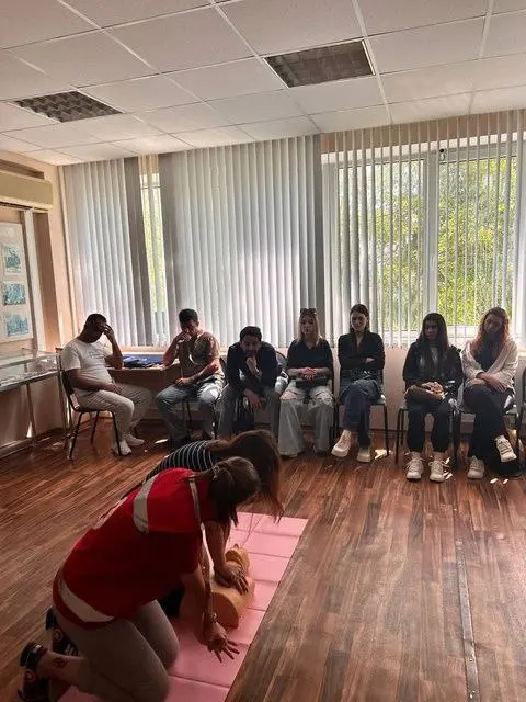 Мастер-класс по первой медицинской помощи от Российского Красного Креста