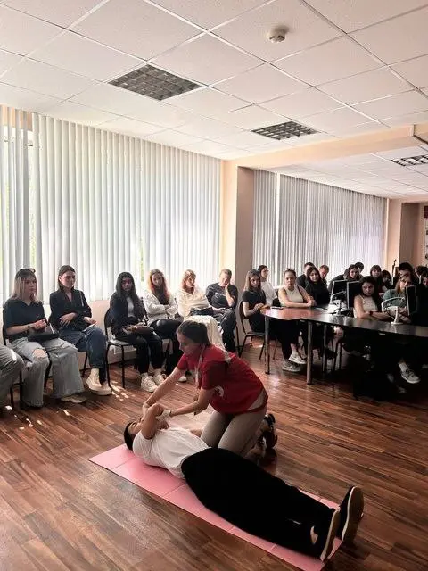 Мастер-класс по первой медицинской помощи от Российского Красного Креста